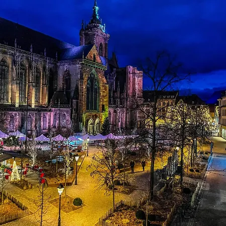 Apartament Le Cathedral View - Centre Historique - Parking Prive Gratuit Colmar